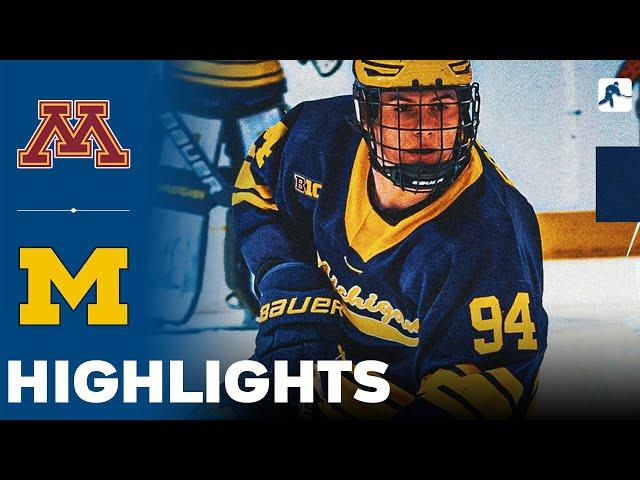 Minnesota vs Michigan | What a Game | NCAA College Hockey | Highlights - March 02, 2024