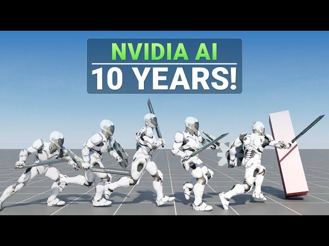 NVIDIA’s New AI Trained For 10 Years! But How? 