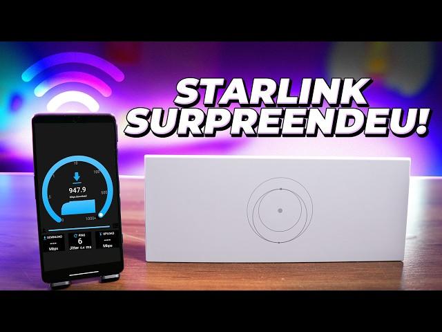 STARLINK 3ª GERAÇÃO: TESTE COMPLETO DO NOVO ROTEADOR WI-FI 6!