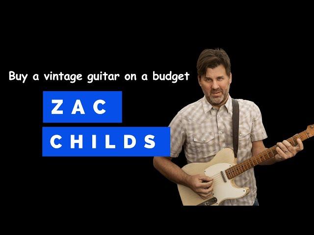 Vintage Fender Telecasters w/ Guitar tech to the stars Zac Childs  | The Zak Kuhn Show