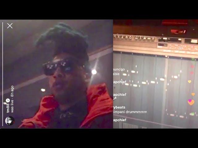 TM88 Cooks Up a Fire Beat & Shows Screen 