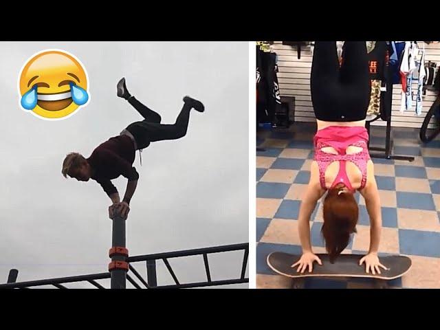 HILARIOUS Workout Fails (Try Not To Laugh Challenge)