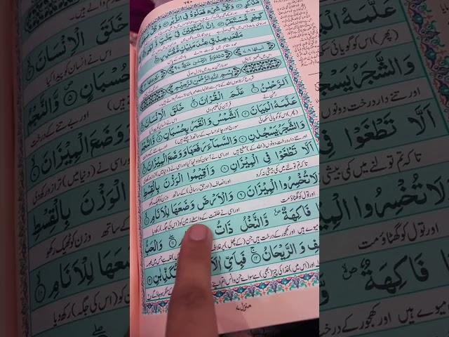 Surah Rehman(1/13)urdu translation