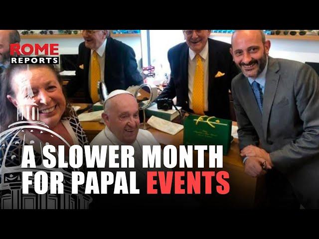 July 2024: A slower month for papal events