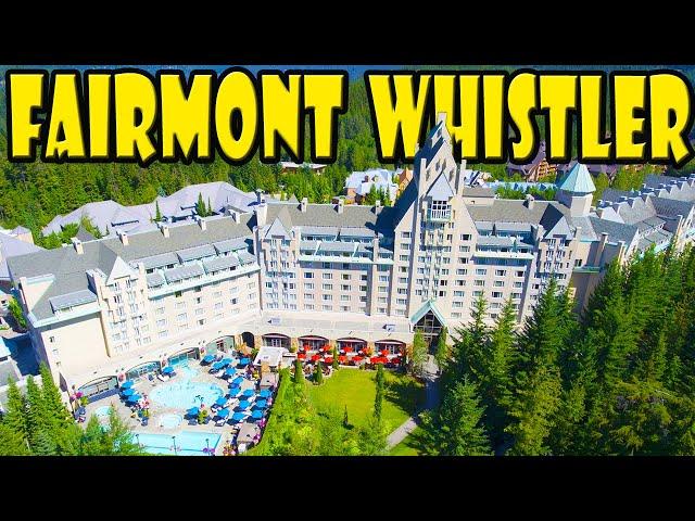 AMAZING LUXURY HOTEL: Fairmont Chateau Whistler Review