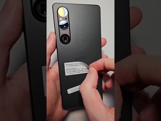 Sony Xperia 1 V Unboxing