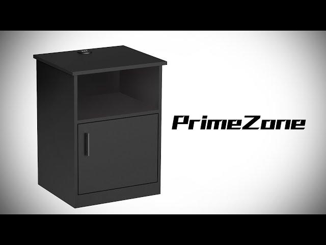 How to Assemble the PrimeZone Black USB Nightstand