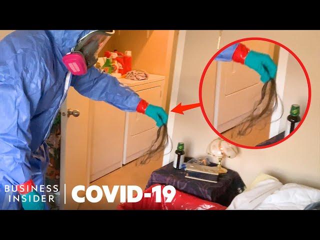 How Crime Scene Cleaners Are Disinfecting Hot Spot Areas From The Coronavirus