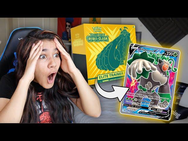 Pokemon Rebel Clash Elite Trainer Box Opening! (FANTASTIC PULLS)