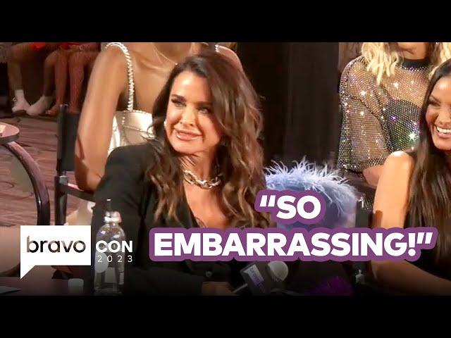 Kyle Richards Doesn't Recognize Her Past Housewives Tagline | BravoCon 2023 | Bravo