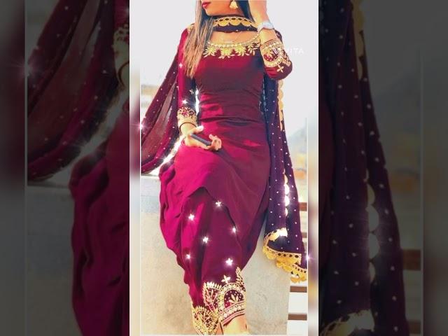 Latest Punjabi Suit Designs 2023 ||Punjabi Suit || #shorts #viral #trending