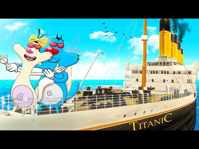 Roblox Titanic Story With Oggy And Jack | Rock Indian Gamer |