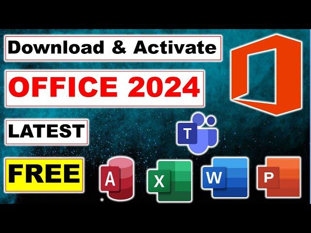 Download and Install Office 2024 From Microsoft for Free | Genuine Version| Download Office 2024