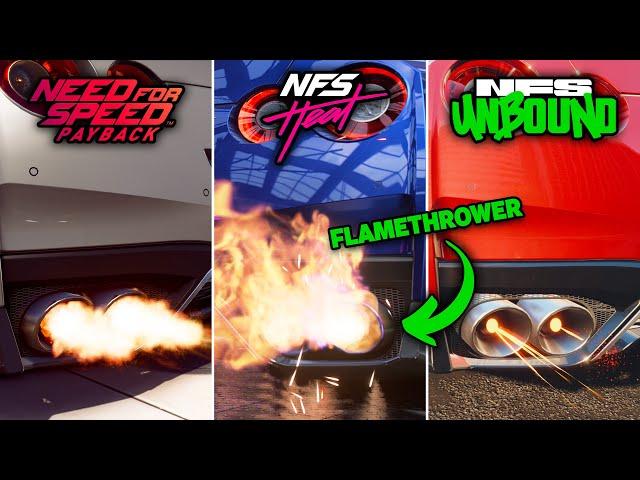 Evolution of FLAMES LOGIC in NFS Games