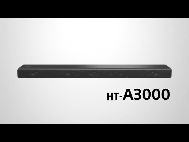 Sony HT-A3000 3.1ch Dolby Atmos Soundbar | Sony