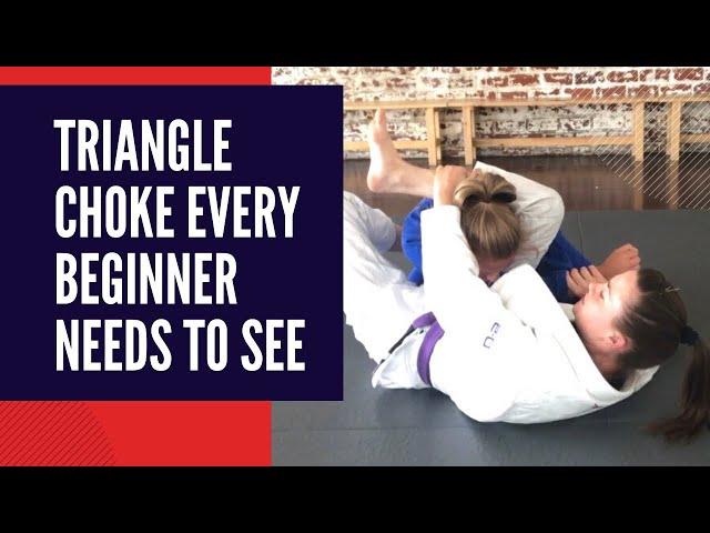 Triangle choke in 6 simple steps