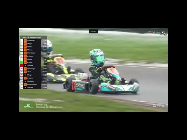 Bambino C50 Winter Cup Final Whilton Mill 2022 #Tommy Climo SW #bambino #kartinglife #racing