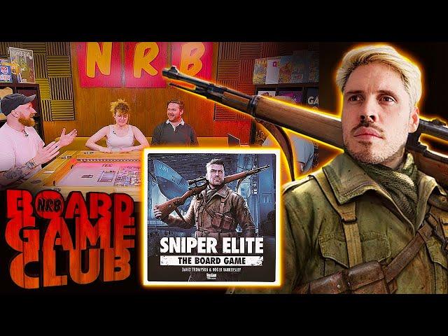 Let's Play SNIPER ELITE: THE BOARD GAME | Board Game Club