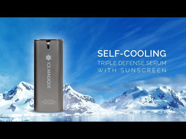 ICE MAGIQUE : Self-Cooling Triple Defense Sunserum [CROWDFUNDING KICKSTARTER INDIEGOGO]