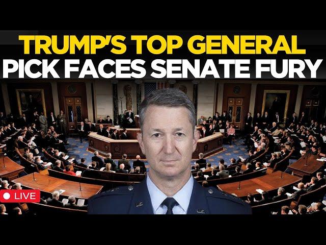 Senate Hearing LIVE | Trump’s Pick For Chief Of Staff Lt.. Gen. Dan Caine’s FURIOUS Senate Hearing