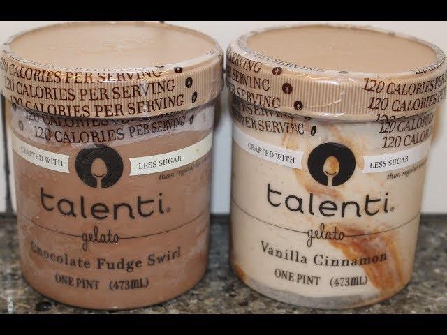 Talenti Gelato: Less Sugar Chocolate Fudge Swirl & Vanilla Cinnamon Review