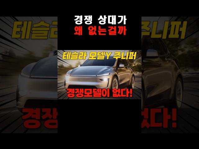 테슬라는 경쟁상대가 왜 없는걸까? #shorts