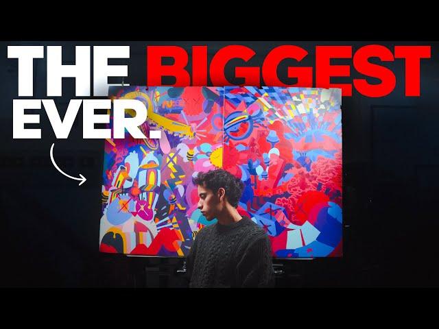 Making My Biggest Painting Ever!