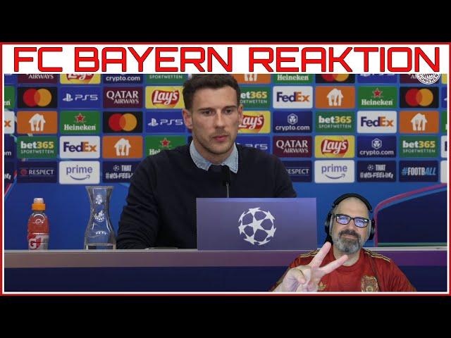 FC Bayern Reaktion ️ zum Pressetalk mit Leon Goretzka vor dem CL Spiel bei Bayer Leverkusen