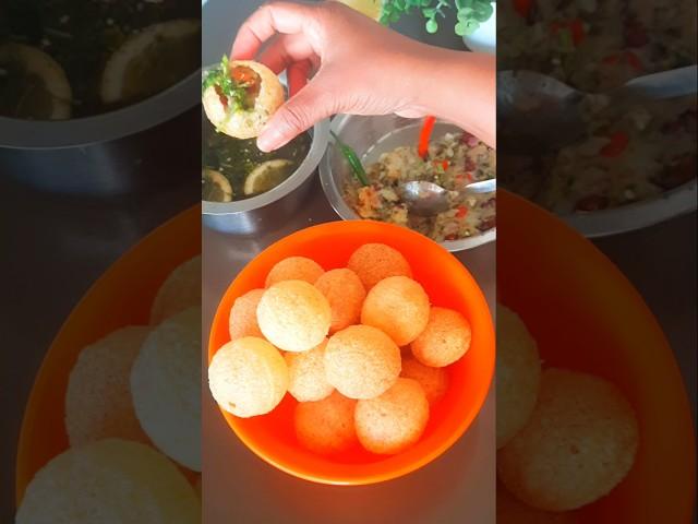 Panipuri love ️ #phuchka #panipuri #golgappa #shorts