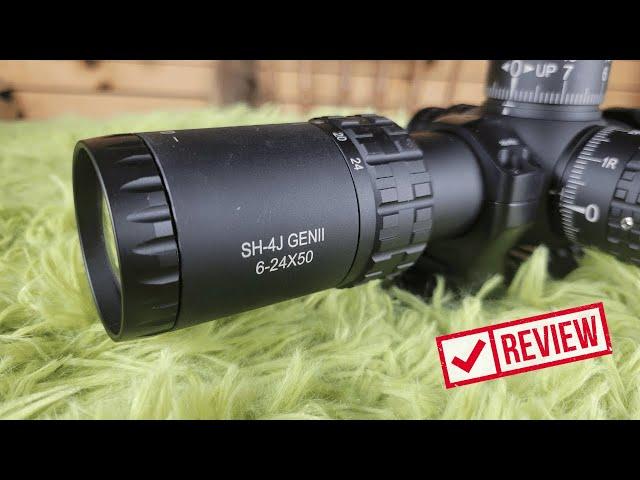 Arken SH4J GENII 6-24x50 Review