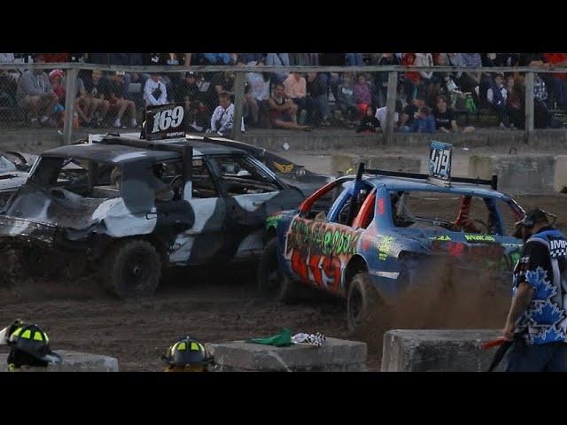 Mitchell Fair Demolition Derby 2024 Fullsize Oldschool V8