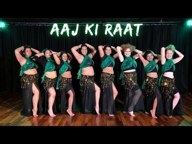 AAJ KI RAAT | STREE 2 | | BELLY DANCE BOLLYWOOD | STUDIO J