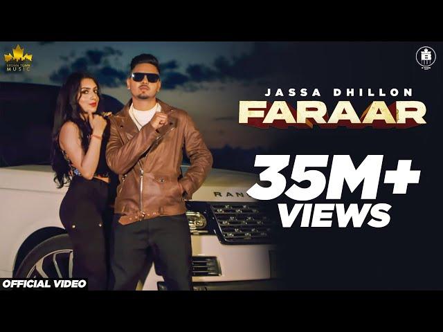 Faraar (Official Video) Jassa Dhillon | Gur Sidhu | Punjabi Song | Brown Town Music