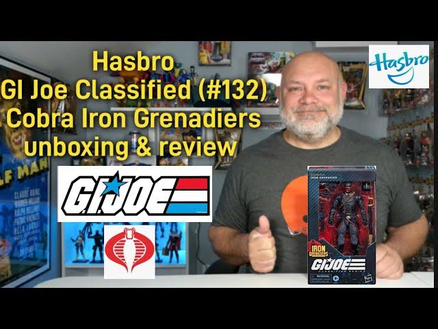 Iron Grenadiers Hasbro GI Joe Classified series (#132) unboxing & review.