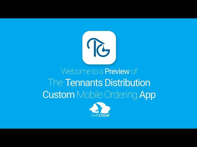 Tennants Distribution - Mobile App Preview - TEN273W