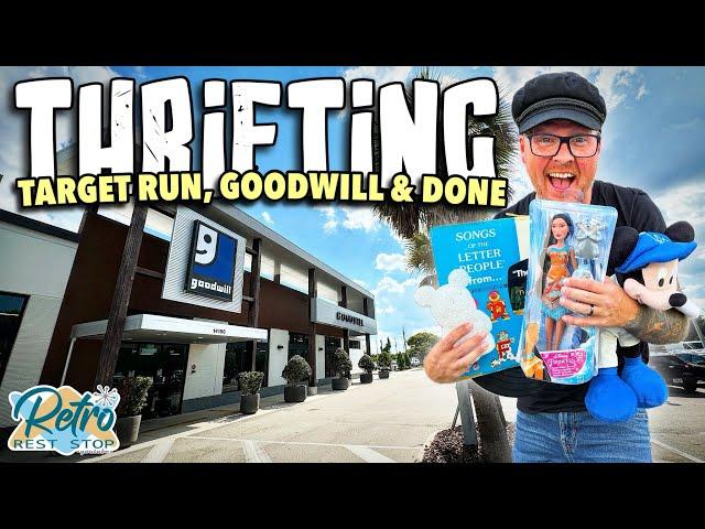 Target Run, Goodwill Thrifting, & Done | Running Errands & Thrifting For Movies, Disney, & Records