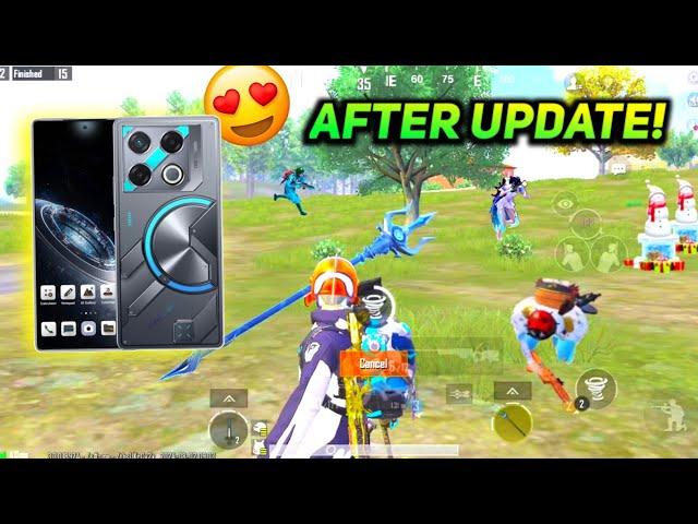 AFTER SOFTWARE UPDATE  infinix GT 20 Pro BGMI TEST GAMEPLAY!