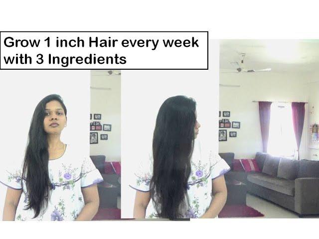 Grow 1 inch Hair in 1 week | Magic hair mask |Starnaturalbeauties