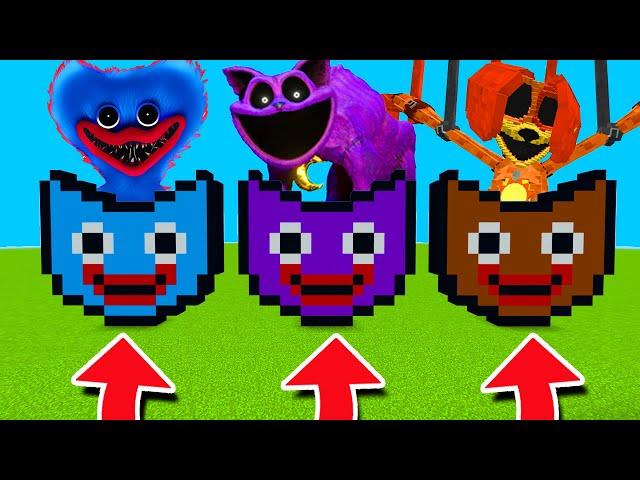 Minecraft PE : DO NOT CHOOSE THE WRONG POPPY PLAYTIME! (Huggy Wuggy, CatNap & DogDay)