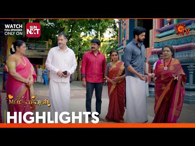 Mr.Manaivi - Highlights | 14 Nov 2024 | Tamil Serial | Sun TV