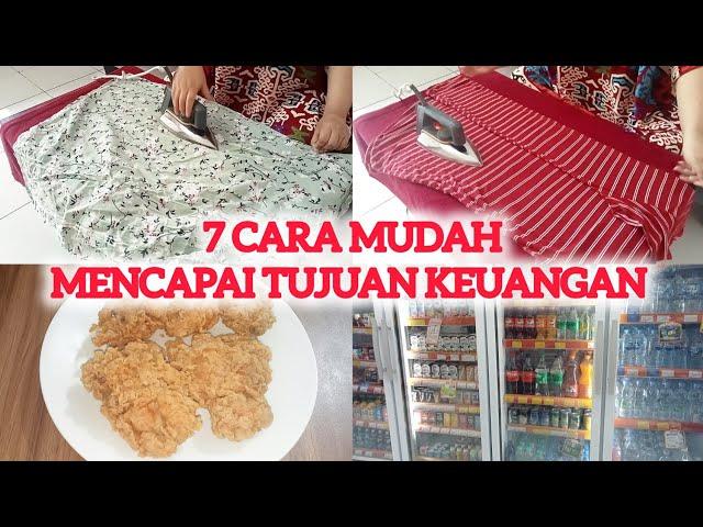 7 CARA MUDAH MENCAPAI TUJUAN KEUANGAN‼️| KEUANGAN RUMAH TANGGA SEHAT| HIDUP MINIMALIS