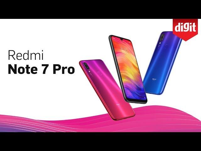 Xiaomi Redmi Note 7 Pro | First Impressions | Digit.in