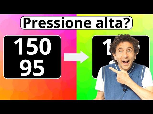 Pressione alta: cosa fare? In 10 minuti, 15 rimedi per abbassare minima e massima