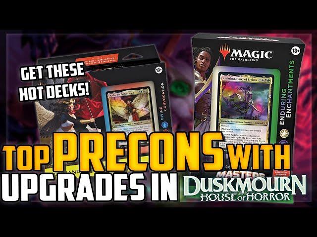 Get These Precons Getting LOVE in Duskmourn! Upgrades Inbound! - Magic: The Gathering