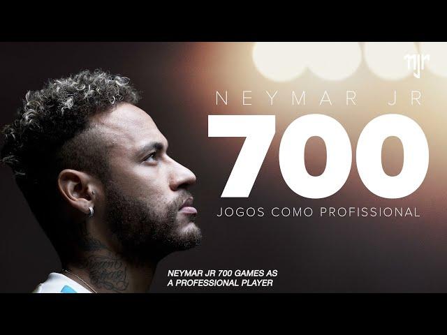 OS 700 JOGOS DE NEYMAR JR COMO PROFISSIONAL