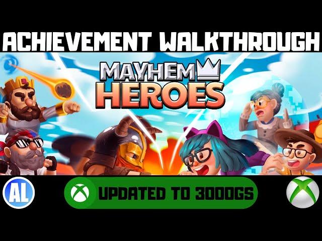 Mayhem Heroes #Xbox Achievement Walkthrough - Updated to 3000GS