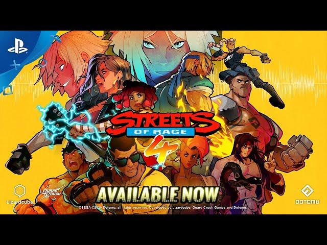 Streets of Rage 4 - Launch Trailer | PS4
