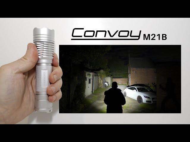 Convoy M21B - 4000 lumens flashlight - CREE XHP70.3 LED