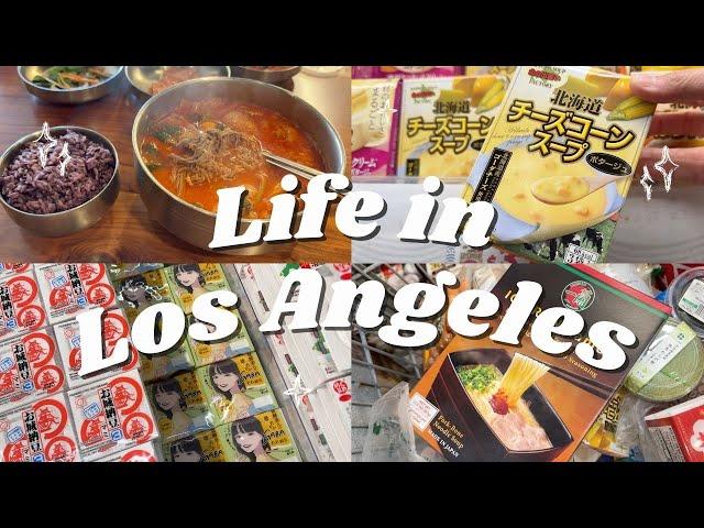 Japanese Market Grocery Haul, Korean Food for Lunch & Daiso Run | Living in Los Angeles