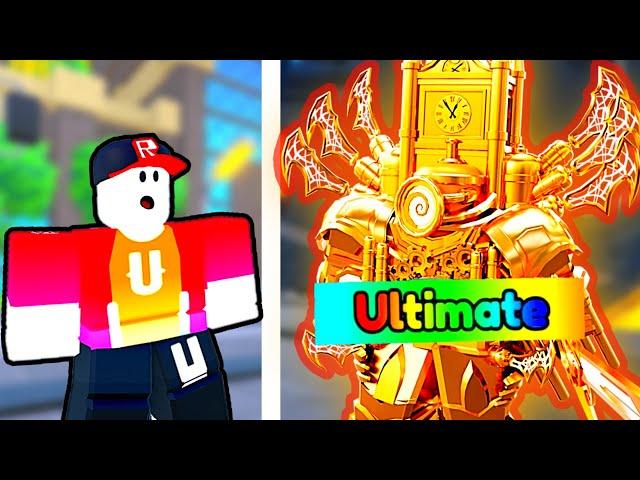 Я Протестил Upgraded Titan Clock Man на максималках в Toilet Tower Defense !!!